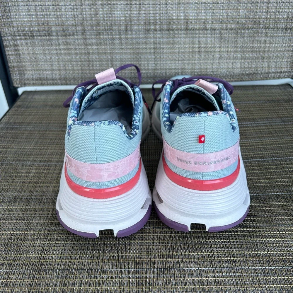FP Movement X On Cloud 9.5 Cloudnova Form 2 Sneakers Running Free People Floral - Picture 3 of 10